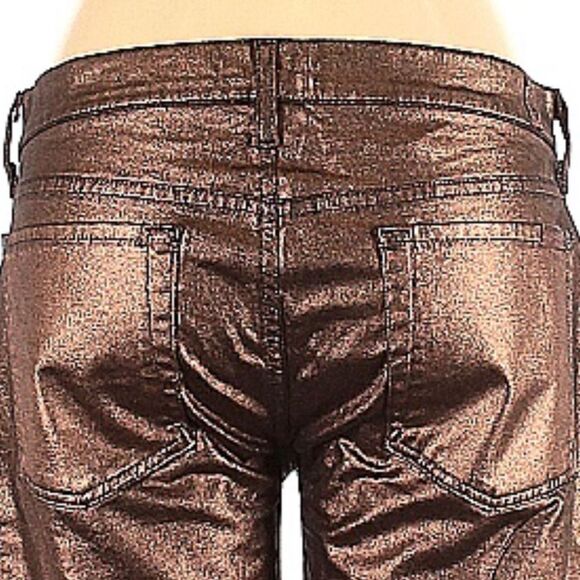 7 For All Mankind Bronze Jeans - Picture 1 of 6